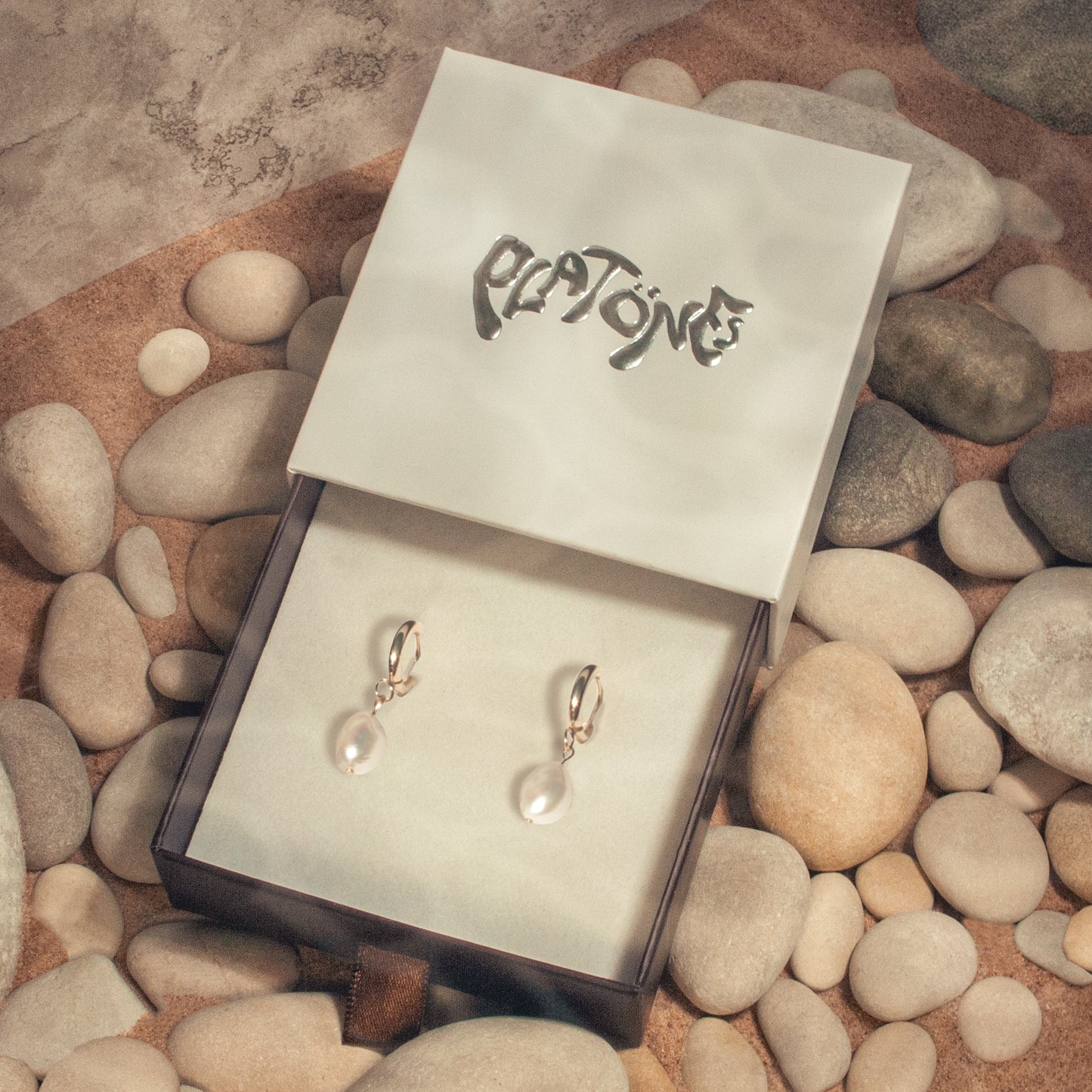 ‘Ophelia’ Earrings in Silver