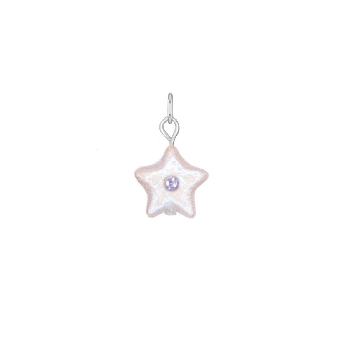 Acrostic Star Pearl Pendant