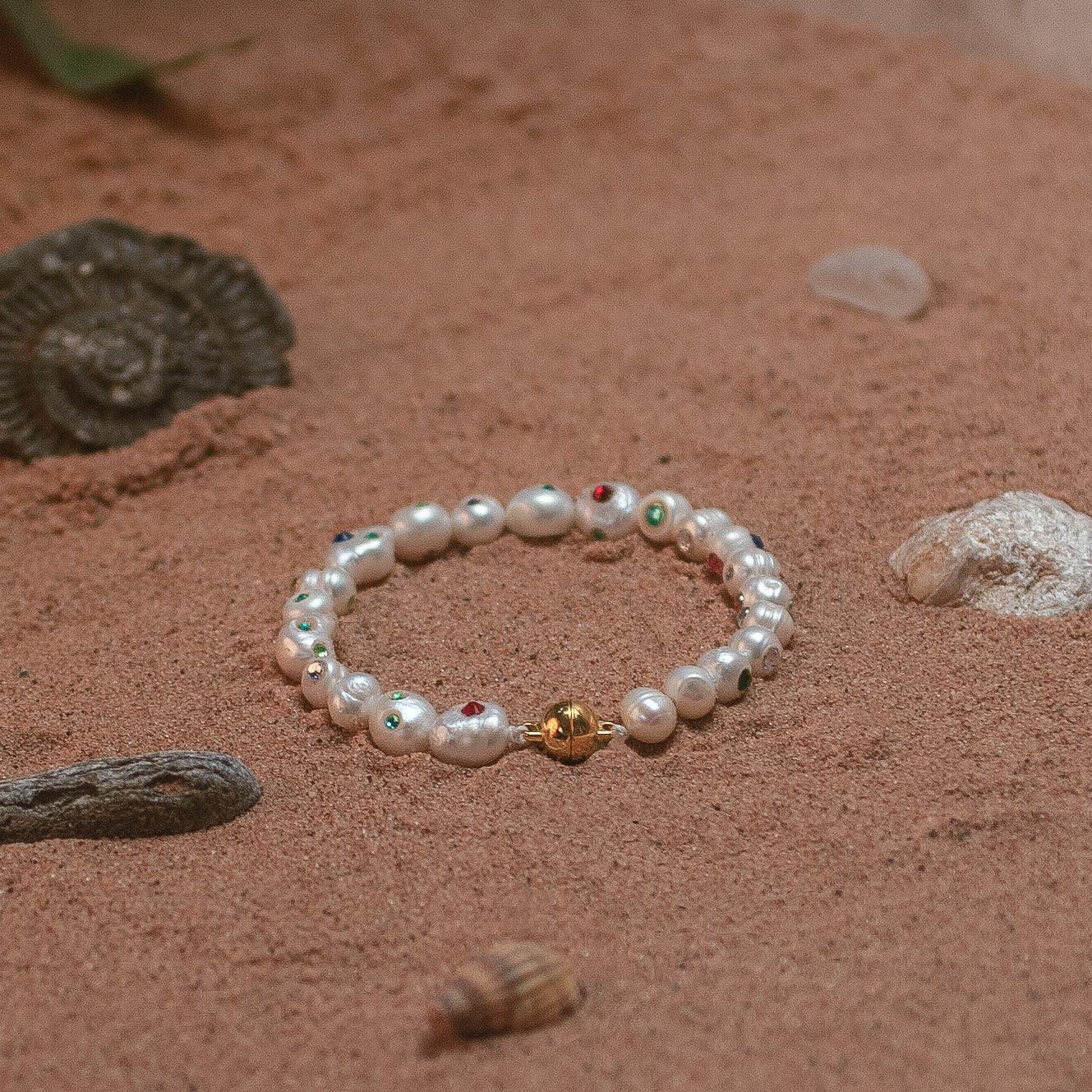 Custom 'Sweet Tooth' Acrostic Bracelet with Magnetic Closure